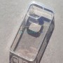 Прозрачный чехол с силиконовыми гранями для iPhone 14 Pro Max DFans M02