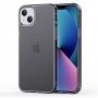 Матовый чехол с силиконовыми гранями для iPhone 13 DFans M02 тонированный