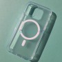 Чехол с поддержкой MagSafe для iPhone 12 / 12 Pro DFans M01 прозрачно-матовый