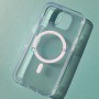 Чехол с поддержкой MagSafe для iPhone 13 DFans M01 прозрачно-матовый
