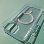 Чехол с поддержкой MagSafe для iPhone 14 DFans M01 прозрачно-матовый