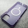 Чехол с поддержкой MagSafe для iPhone 14 Plus DFans M01 фиолетовый матовый