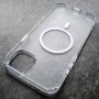 Чехол с поддержкой MagSafe для iPhone 14 Plus DFans M01 прозрачно-матовый