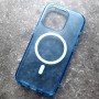 Чехол с поддержкой MagSafe для iPhone 14 Pro DFans M01 синий
