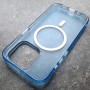 Чехол с поддержкой MagSafe для iPhone 14 Pro DFans M01 синий