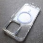 Чехол с поддержкой MagSafe для iPhone 14 Pro DFans M01 прозрачный