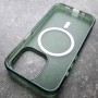 Чехол с поддержкой MagSafe для iPhone 14 Pro DFans M01 зеленый