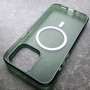 Чехол с поддержкой MagSafe для iPhone 14 Pro Max DFans M01 зеленый