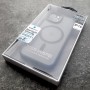 Чехол с поддержкой MagSafe для iPhone 15 DFans M03 матово-тонированный черный