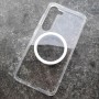 Чехол с поддержкой MagSafe для Samsung S23 DFans M01 прозрачный Чехол с поддержкой MagSafe для Samsung S23 DFans M01 прозрачный