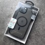 Чехол с поддержкой MagSafe для iPhone 14 Plus DFans M03 матовый тонированный черный