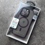 Чехол с поддержкой MagSafe для iPhone 14 Pro DFans M03 матовый тонированный фиолетовый