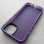 Армированный чехол для iPhone 14 Dfans M04, фиолетовый Армированный чехол для iPhone 14 Dfans M04, фиолетовый