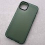 Армированный чехол для iPhone 14 Plus Dfans M04, зеленый