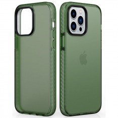 Армированный чехол для iPhone 14 Pro Max Dfans M04, зеленый