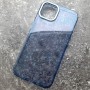 Чехол для iPhone 13, DFans M09, прозрачно-синий