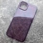 Чехол для iPhone 13, DFans M09, прозрачно-фиолетовый