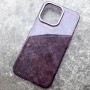 Чехол для iPhone 13 Pro, DFans M09, прозрачно-фиолетовый