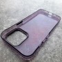Чехол для iPhone 13 Pro, DFans M09, прозрачно-фиолетовый