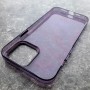 Чехол для iPhone 14 Pro Max, DFans M09, прозрачно-фиолетовый