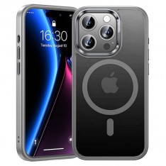 Чехол с MagSafe для iPhone 15 Pro Max, DFans M13 серый