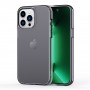 Матовый чехол с силиконовыми гранями для iPhone 13 Pro Max DFans M02 тонированный