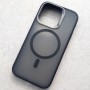 Чехол с MagSafe для iPhone 14 Pro, Dier Colour черный