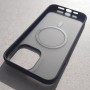 Чехол с MagSafe для iPhone 14 Pro Max, Dier Colour черный