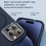 Чехол для iPhone 15 pro ESR Cloud Soft Case, синий