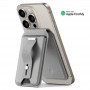 MagSafe кошелек с функцией Apple FindMy ESR HaloLock Geo Wallet Stand, серый