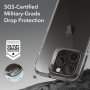 Чехол для iPhone 15 Pro Max ESR Ice Shield, прозрачный