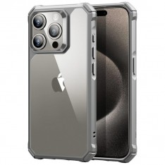 Чехол для iPhone 15 Pro ESR Air Armor Clear Case Clear Gray (прозрачный с серым)
