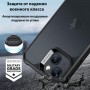Чехол MagSafe для iPhone 15 ESR Air Armor Clear Case Frosted Black