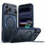 Чехол для iPhone 17 Pro ESR Classic Hybrid Case, Stash Stand, MagSafe, Frosted Blue (тонированный синий)