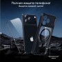 Комплект для iPhone 17 Pro Max Стекло + Чехол ESR Classic Hybrid Case, MagSafe, прозрачный с черным