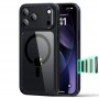 Чехол для iPhone 17 Pro ESR Classic Hybrid Case, MagSafe, прозрачный с черным