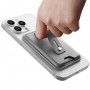 Держатель карт MagSafe для смартфонов, ESR Magnetic Wallet, светло-серый