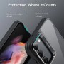 Чехол для Samsung S23 ESR Classic Kickstand Case с подставкой, прозрачно-черный Чехол для Samsung S23 ESR Classic Kickstand Case с подставкой, прозрачно-черный
