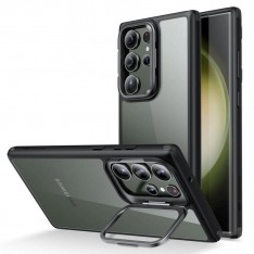 Чехол для Samsung S23 Ultra ESR Classic Kickstand Case с подставкой, прозрачно-черный