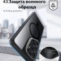 Чехол для Samsung Galaxy S26 Ultra ESR Classic Hybrid Case, Stash Stand, MagSafe, прозрачный с черным
