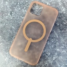 Для iPhone 12 / 12 Pro чехол Gear Case с MagSafe, PC, цвет - пустынный титан
