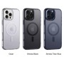 Чехол Magsafe для iPhone 16 Pro Max Imiko Crystal Matte Case, Clear (матовый прозрачный) Чехол Magsafe для iPhone 16 Pro Max Imiko Crystal Matte Case, Clear (матовый прозрачный)