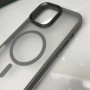 Чехол Magsafe для iPhone 16 Pro Max Imiko Premium Matte with Frame-Stand, Titan Gray (серый) Чехол Magsafe для iPhone 16 Pro Max Imiko Premium Matte with Frame-Stand, Titan Gray (серый)
