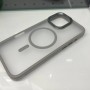 Чехол Magsafe для iPhone 16 Pro Max Imiko Premium Matte with Frame-Stand, Titan Gray (серый) Чехол Magsafe для iPhone 16 Pro Max Imiko Premium Matte with Frame-Stand, Titan Gray (серый)