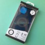 Тонированный чехол для Apple iPhone 13 с силиконовыми гранями iPaky Cucoloris, синий