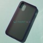 Тонированный чехол для Apple iPhone XR с силиконовыми гранями iPaky Cucoloris, синий