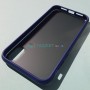 Тонированный чехол для Apple iPhone XR с силиконовыми гранями iPaky Cucoloris, синий