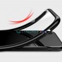 Прозрачный чехол для Apple iPhone XR с силиконовыми гранями iPaky Bright, черный