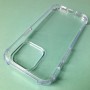 Усиленный противоударный чехол для Apple iPhone 14 Pro с силиконовыми гранями iPaky Crystal, прозрачный