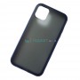 Тонированный чехол для Apple iPhone 11 с силиконовыми гранями iPaky Cucoloris, синий